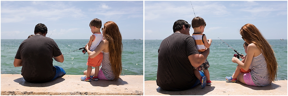 bill baggs beach with kids