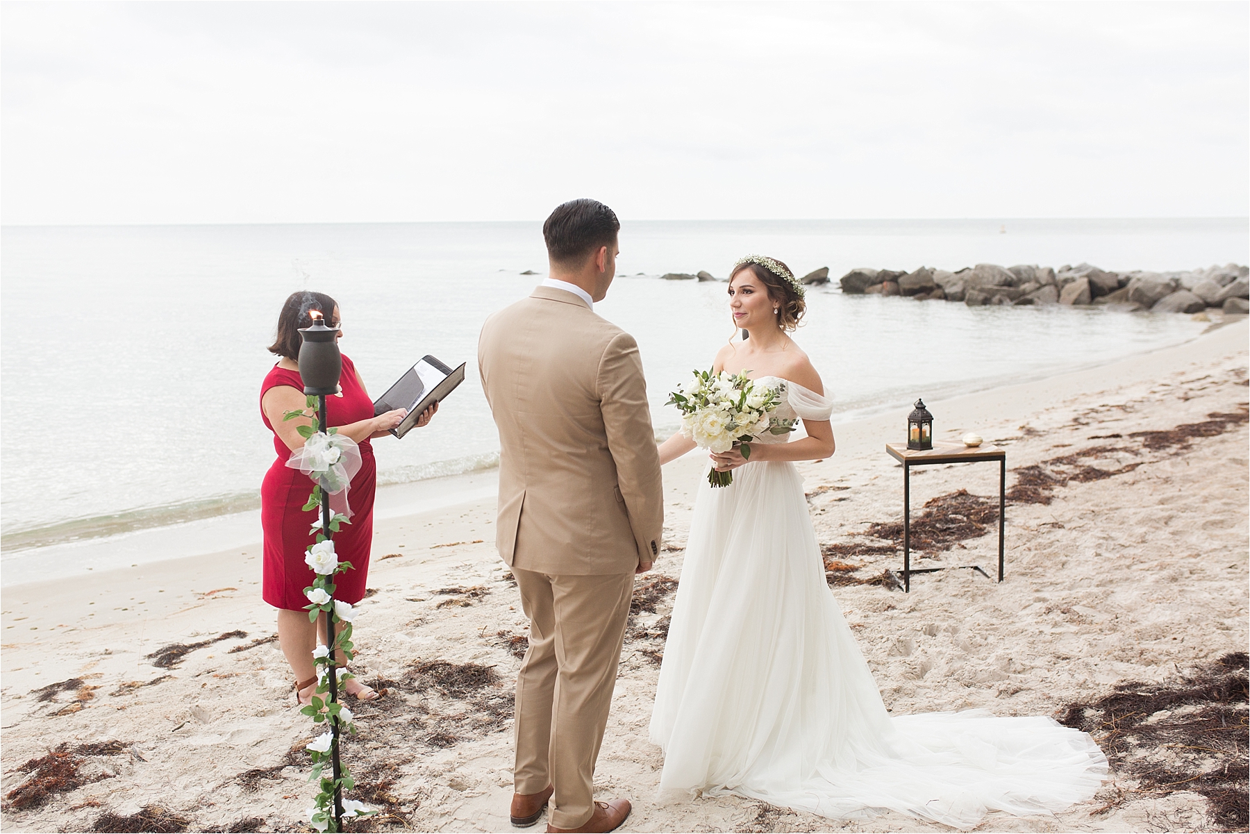 key biscayne beach wedding